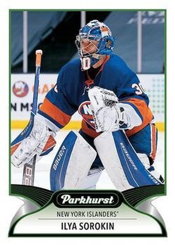 #164 Ilya Sorokin - New York Islanders - 2021-22 Parkhurst Hockey