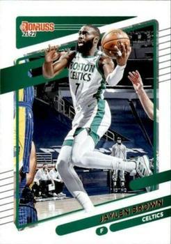 #164 Jaylen Brown - Boston Celtics - 2021-22 Donruss Basketball