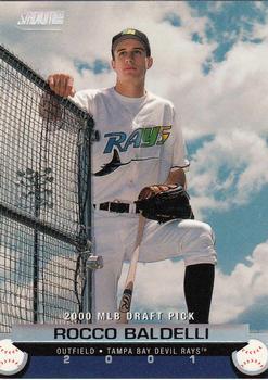 #164 Rocco Baldelli - Tampa Bay Devil Rays - 2001 Stadium Club Baseball