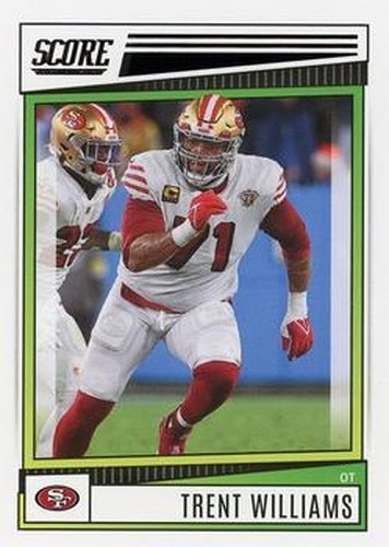 #164 Trent Williams - San Francisco 49ers - 2022 Score Football