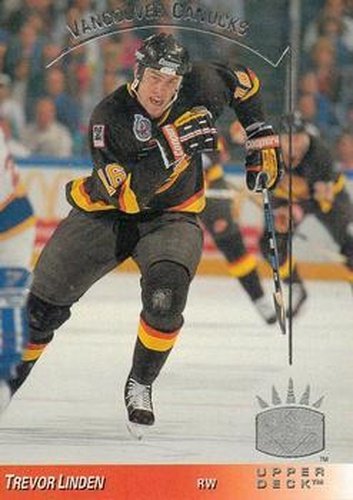 #164 Trevor Linden - Vancouver Canucks - 1993-94 Upper Deck - SP Hockey