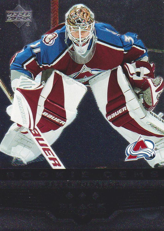 #164 Peter Budaj - Colorado Avalanche - 2005-06 Upper Deck Black Diamond Hockey