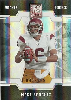 #164 Mark Sanchez - New York Jets - 2009 Donruss Elite Football