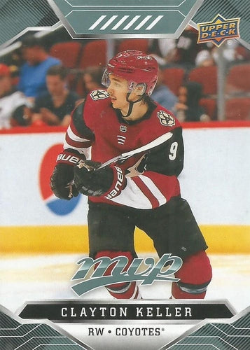 #164 Clayton Keller - Arizona Coyotes - 2019-20 Upper Deck MVP Hockey