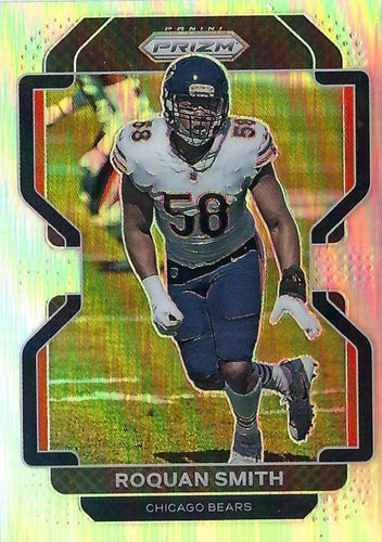#164 Roquan Smith - Chicago Bears - 2021 Panini Prizm - Silver Football