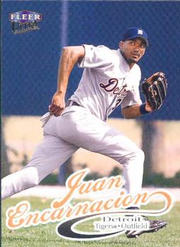 #164 Juan Encarnacion - Detroit Tigers - 1999 Ultra Baseball