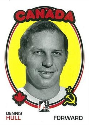 #164 Dennis Hull - Canada - 2009-10 In The Game 1972 The Year In Hockey
