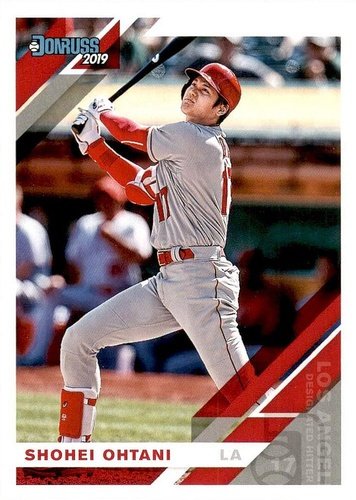 #164 Shohei Ohtani - Los Angeles Angels - 2019 Donruss Baseball
