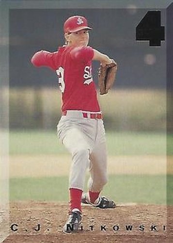 #164 C.J. Nitkowski - St. John's Redmen / Cincinnati Reds - 1994 Classic Four Sport