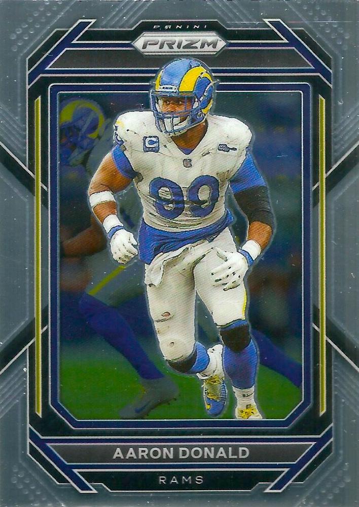 #164 Aaron Donald - Los Angeles Rams - 2022 Panini Prizm Football