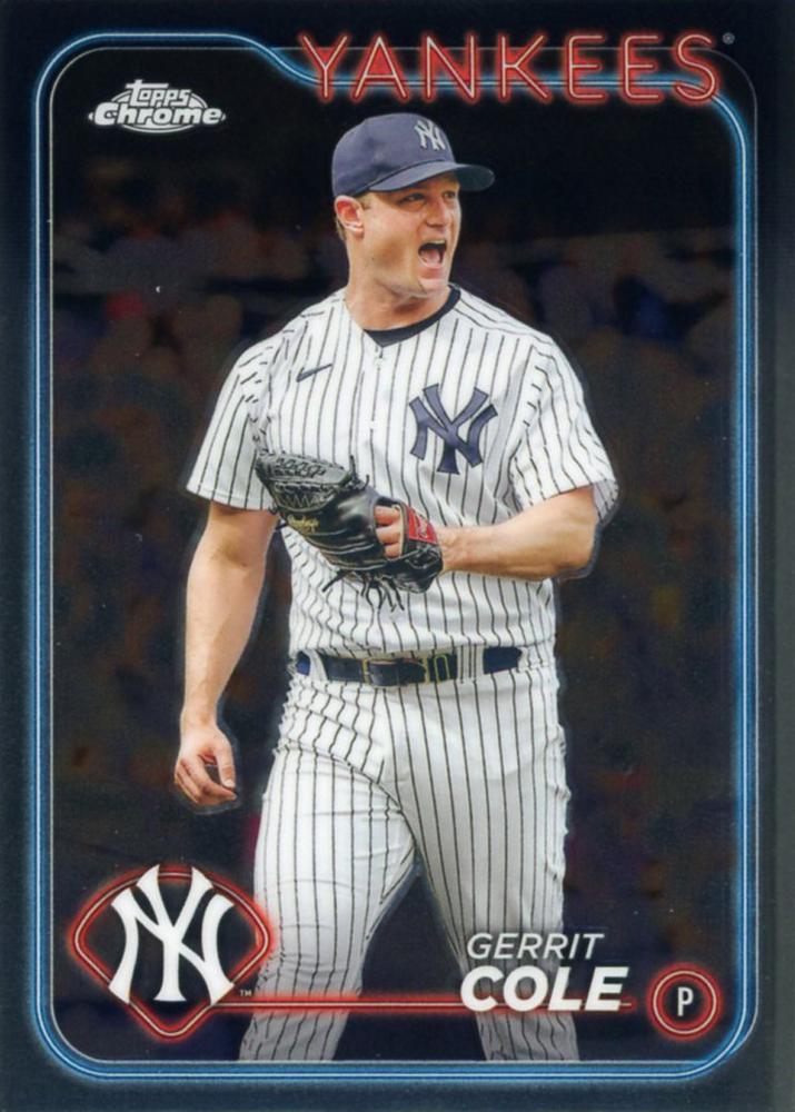 #164 Gerrit Cole - New York Yankees - 2024 Topps Chrome Baseball