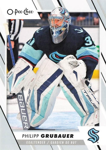 #164 Philipp Grubauer - Seattle Kraken - 2023-24 O-Pee-Chee Hockey
