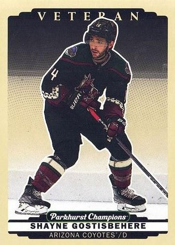 #164 Shayne Gostisbehere - Arizona Coyotes - 2022-23 Parkhurst Champions Hockey