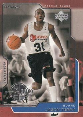 #165 Jason Terry - Atlanta Hawks - 1999-00 Upper Deck Basketball