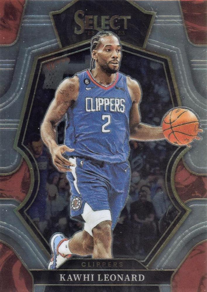 #165 Kawhi Leonard - Los Angeles Clippers - 2022-23 Panini Select Basketball