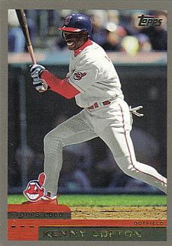 #165 Kenny Lofton - Cleveland Indians - 2000 Topps Baseball