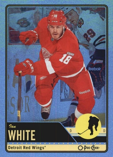 #165 Ian White - Detroit Red Wings - 2012-13 O-Pee-Chee - Rainbow Hockey