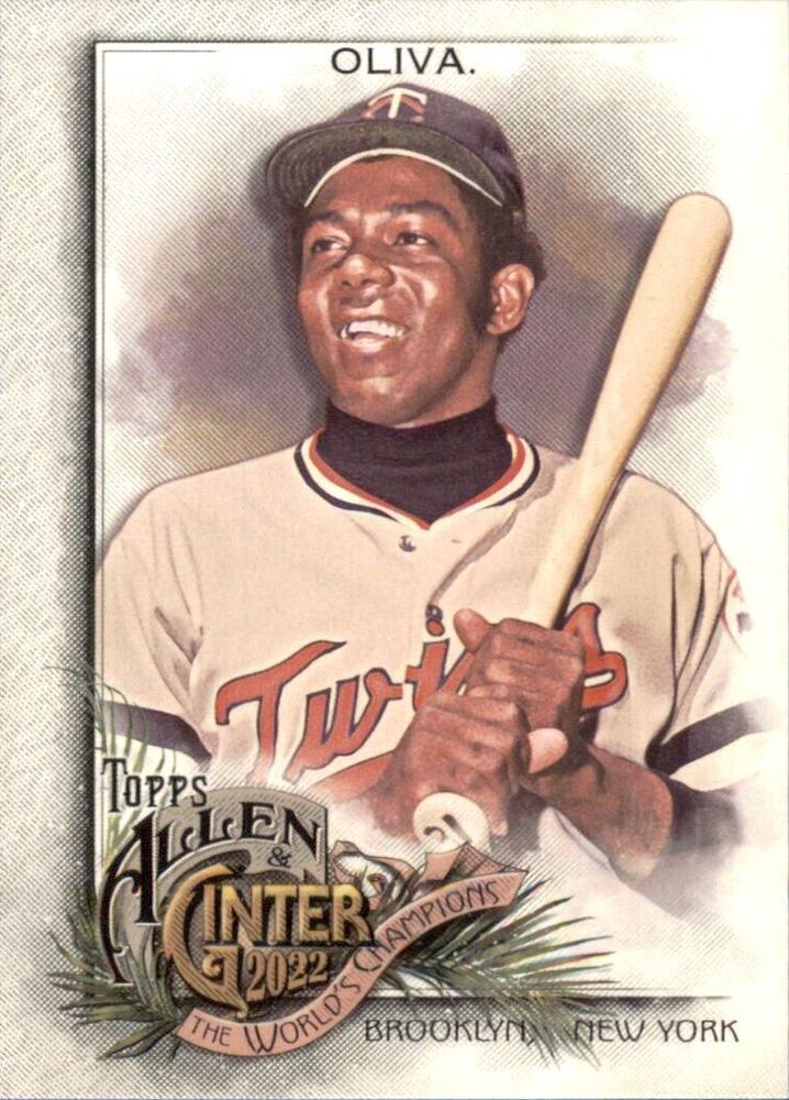 #165 Tony Oliva - Minnesota Twins - 2022 Topps Allen & Ginter Baseball