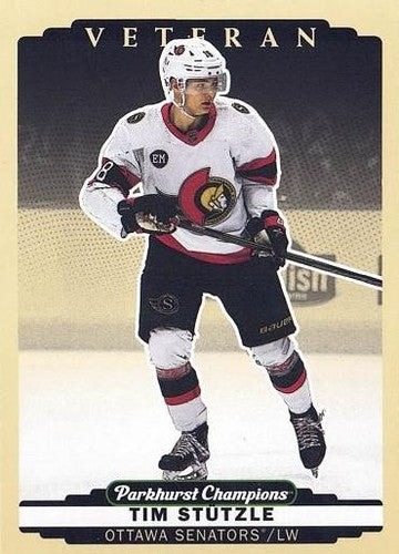 #165 Tim Stutzle - Ottawa Senators - 2022-23 Parkhurst Champions Hockey
