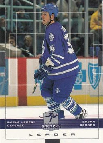 #165 Bryan Berard - Toronto Maple Leafs - 1999-00 Upper Deck Wayne Gretzky Hockey