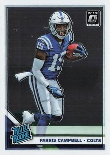 #165 Parris Campbell - Indianapolis Colts - 2019 Donruss Optic Football