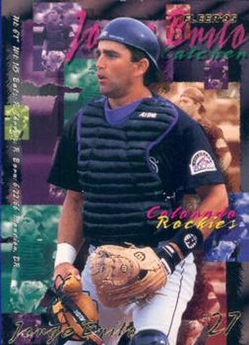 #U-165 Jorge Brito - Colorado Rockies - 1995 Fleer Update Baseball