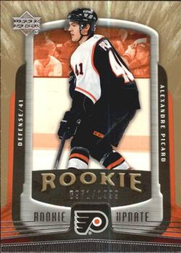 #165 Alexandre Picard - Philadelphia Flyers - 2005-06 Upper Deck Rookie Update Hockey