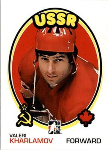 #165 Valeri Kharlamov - USSR - 2009-10 In The Game 1972 The Year In Hockey