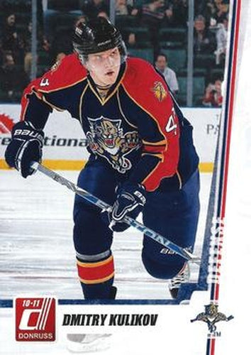 #165 Dmitry Kulikov - Florida Panthers - 2010-11 Donruss Hockey
