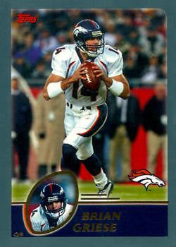 #165 Brian Griese - Denver Broncos - 2003 Topps Football