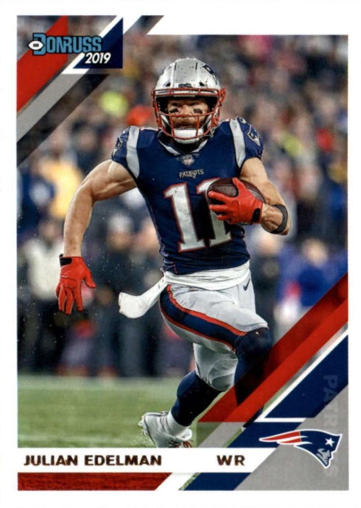 #165 Julian Edelman - New England Patriots - 2019 Donruss Football