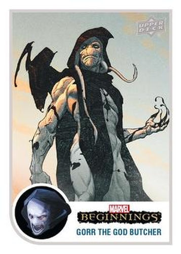 #165 Gorr The God Butcher - 2022 Upper Deck Marvel Beginnings