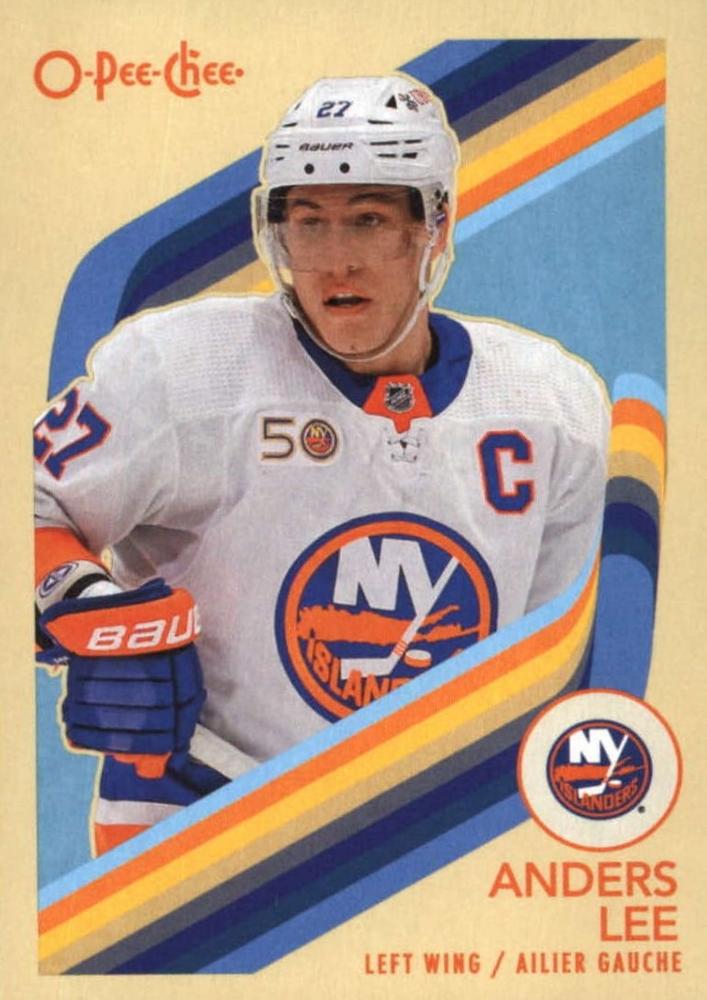 #165 Anders Lee - New York Islanders - 2023-24 O-Pee-Chee - Retro Hockey