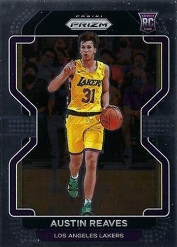 #165 Austin Reaves - Los Angeles Lakers - 2021-22 Panini Prizm Basketball