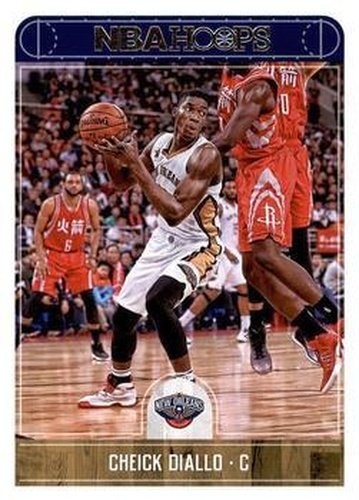 #165 Cheick Diallo - New Orleans Pelicans - 2017-18 Hoops Basketball