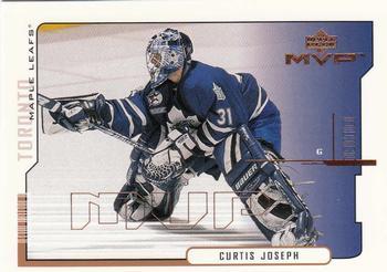 #165 Curtis Joseph - Toronto Maple Leafs - 2000-01 Upper Deck MVP Hockey