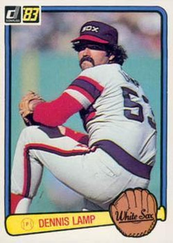 #165 Dennis Lamp - Chicago White Sox - 1983 Donruss Baseball