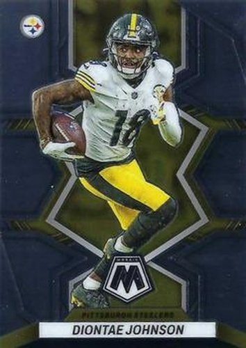 #165 Diontae Johnson - Pittsburgh Steelers - 2022 Panini Mosaic Football