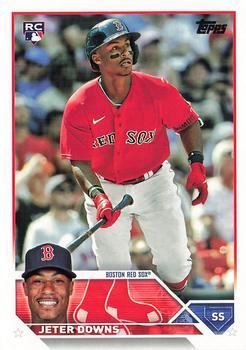 #165 Jeter Downs - Boston Red Sox - 2023 Topps Baseball