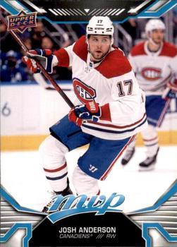 #165 Josh Anderson - Montreal Canadiens - 2022-23 Upper Deck MVP Hockey
