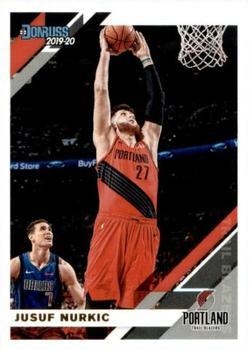 #165 Jusuf Nurkic - Portland Trail Blazers - 2019-20 Donruss Basketball