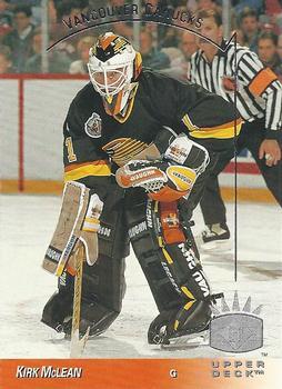 #165 Kirk McLean - Vancouver Canucks - 1993-94 Upper Deck - SP Hockey