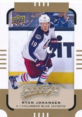#165 Ryan Johansen - Columbus Blue Jackets - 2015-16 Upper Deck MVP Hockey