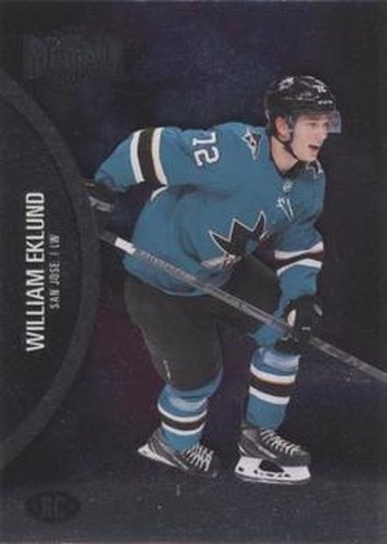 #165 William Eklund - San Jose Sharks - 2021-22 Skybox Metal Universe Hockey