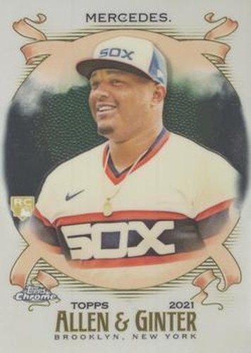 #165 Yermin Mercedes - Chicago White Sox - 2021 Topps Allen & Ginter Chrome Baseball