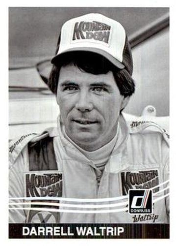 #165 Darrell Waltrip - Junior Johnson & Associates - 2017 Donruss Racing