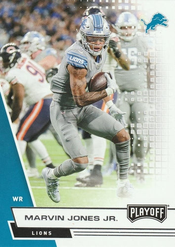 #165 Marvin Jones Jr. - Detroit Lions - 2020 Panini Playoff Football