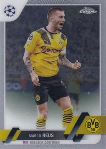 #165 Marco Reus - Borussia Dortmund - 2022-23 Topps Chrome UEFA Club Competitions Soccer