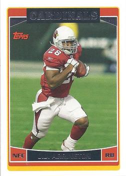 #165 J.J. Arrington - Arizona Cardinals - 2006 Topps Football