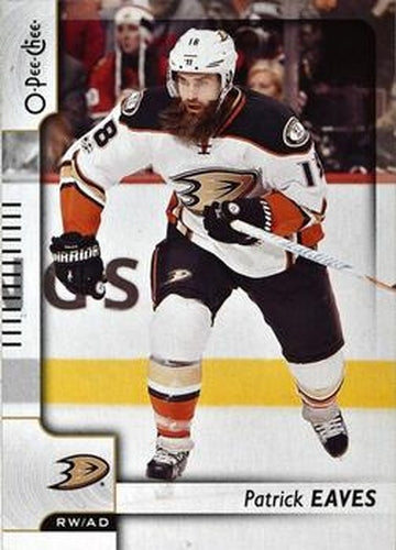 #165 Patrick Eaves - Anaheim Ducks - 2017-18 O-Pee-Chee Hockey
